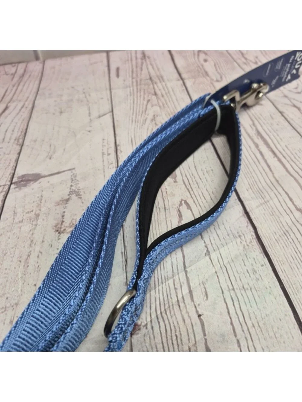 YOULY‎ The Protector Lead Rope Reflective Dog Leash, Blue, Padded Handle 6 ft.